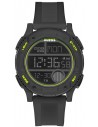Ρολόι GUESS Zip Με Μαύρο Καουτσούκ Λουράκι GW0225G3