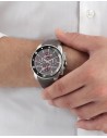 SECTOR 350 Chronograph Grey Leather Strap R3271903004