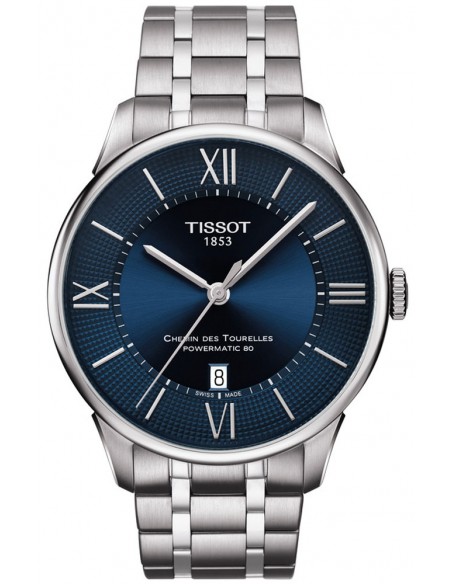 TISSOT Chemin Des Tourelles Powermatic 80 Silver Stainless Steel