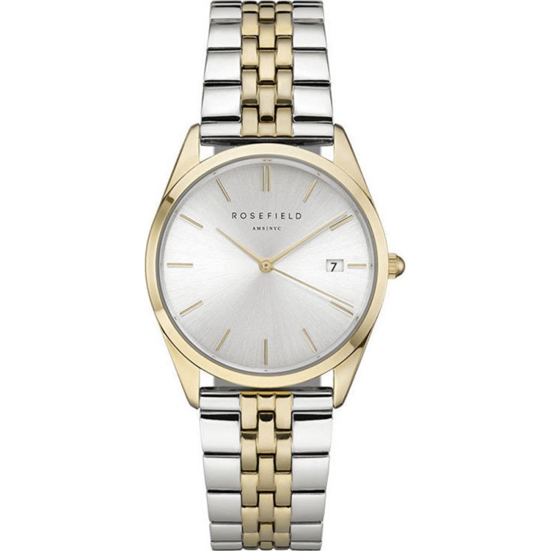 Rosefield gold and silver watch clearance