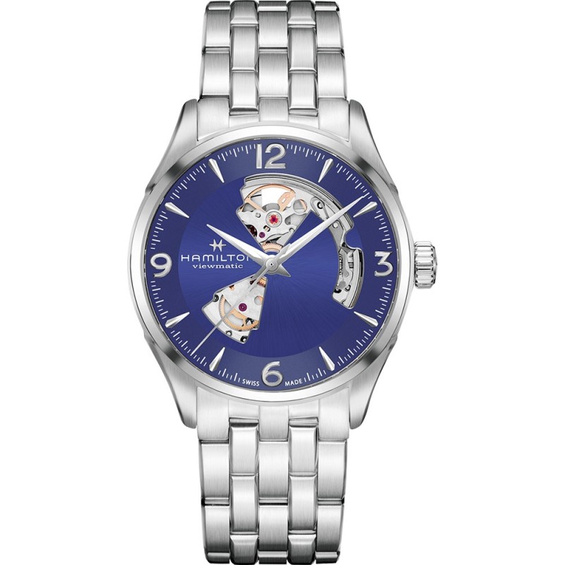 HAMILTON Jazzmaster Open Heart Auto Silver Stainless Steel