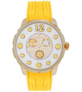FERENDI Inspiration Yellow Rubber Strap 3030-4