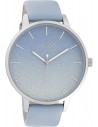 Ρολόι OOZOO Timepieces Με Μπλε Δερμάτινο Λουράκι C10830