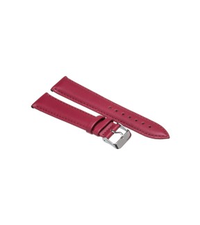 TZEVELION Red Leather Strap 12mm