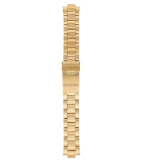 TZEVELION Gold Metallic Bracelet 18-22mm