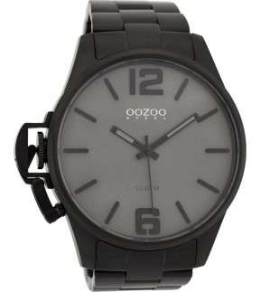 OOZOO Steel Black Stainless Steel Bracelet OSGR18