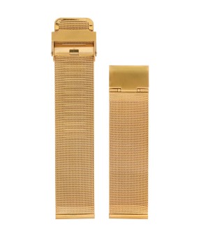 Μπρασελέ VITOPOULOS Κίτρινο Χρυσό Μεταλλικό Classic Style Milanese 10mm