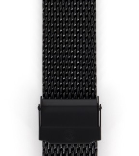 Μπρασελέ ROCHET Μαύρο Μεταλλικό Τύπου Μesh 22mm 2892281