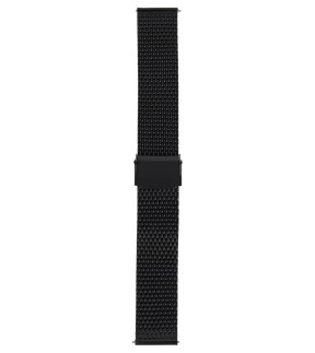 Μπρασελέ ROCHET Μαύρο Μεταλλικό Τύπου Μesh 20mm 2892081