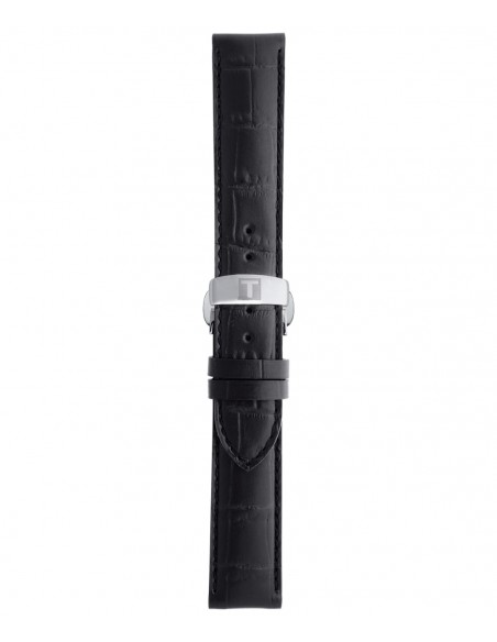 Λουράκι TISSOT Μαύρο Δερμάτινο 19mm T852013405