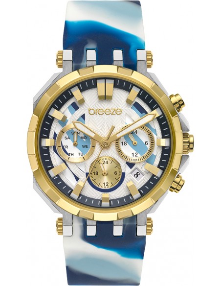 Ρολόι BREEZE FanC Με Μπλε Λουράκι Σιλικόνης 112291.2