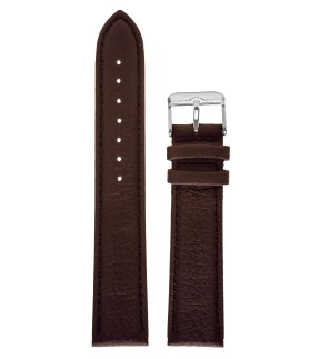 TZEVELION Brown Leather Strap 16mm