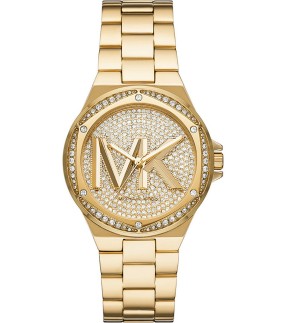 Ρολόι MICHAEL KORS Lennox Με Κίτρινο Χρυσό Ατσάλινο Μπρασελέ MK7229