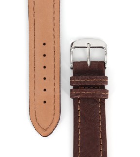 FLUCO GERMANY Brown Leather Strap 20mm