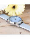 Ρολόι OOZOO Timepieces Με Γαλάζιο Δερμάτινο Λουράκι C10726