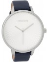 OOZOO Timepieces Blue Leather Strap C9728