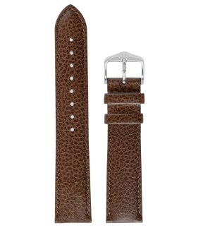 HIRSCH Kansas Brown Leather Strap 18mm