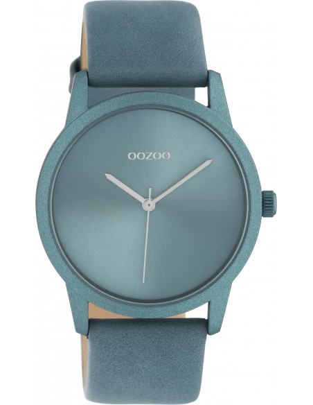 Ρολόι OOZOO Timepieces Με Μπλε Δερμάτινο Λουράκι C10946