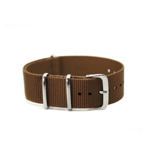NATO Brown Nylon Strap 20mm