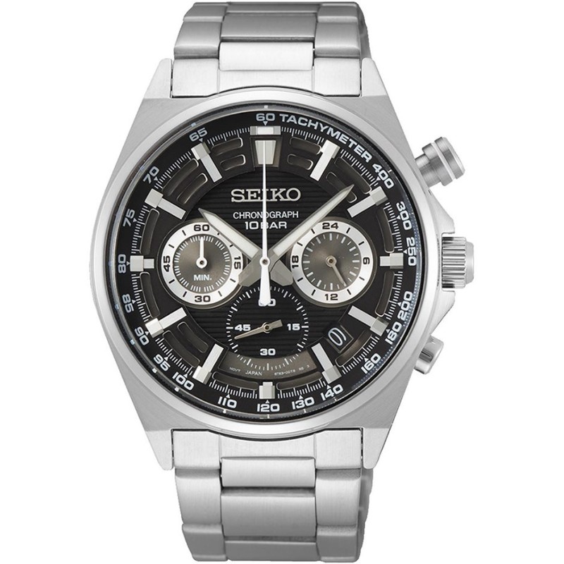 SEIKO Conceptual Chronograph Silver Stainless Steel Bracelet SSB397P1