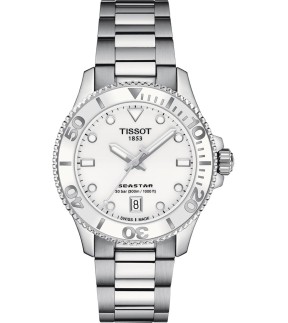 TISSOT Seastar 1000 Silver Stainless Steel Bracelet T120.210.11.011.00
