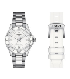 TISSOT Seastar 1000 Silver Stainless Steel Bracelet T120.210.11.011.00