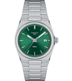 Ρολόι TISSOT PRX Με Ασημί Ατσάλινο Μπρασελέ T137.210.11.081.00