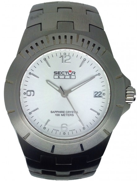 Ρολόι SECTOR Με Ασημί Ατσάλινο Μπρασελέ 2653620045