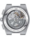Ρολόι TISSOT PRX Με Χρονογράφο Και Ασημί Ατσάλινο Μπρασελέ T137.427.11.011.00