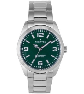 THORTON Bjorn Silver Stainless Steel Bracelet 9302333M