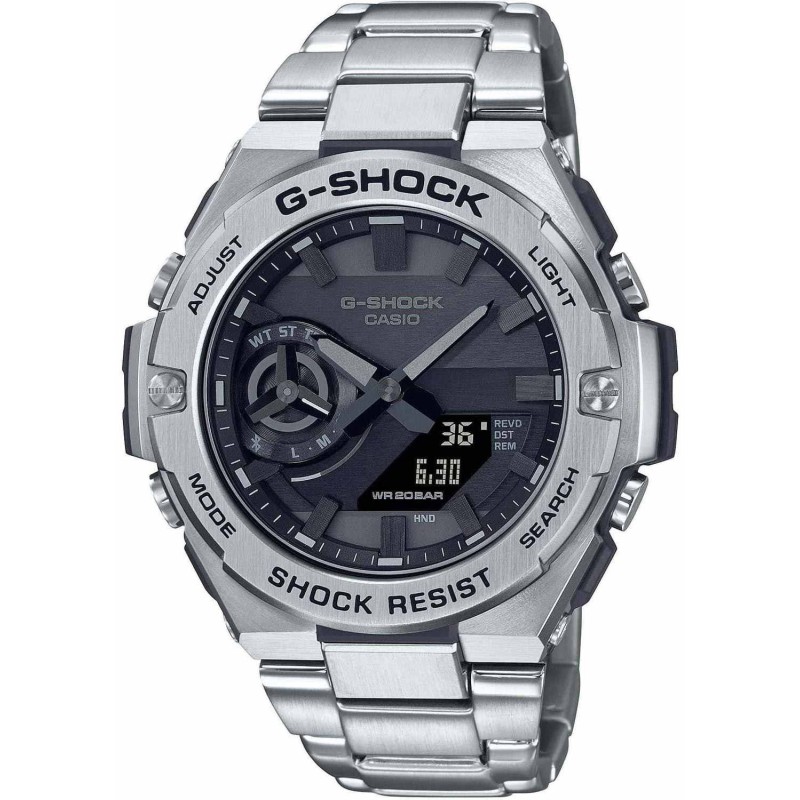 Casio g hotsell shock steel bracelet