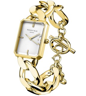 ROSEFIELD The Octagon XS Yellow Gold Stainless Steel Bracelet SWGSG-O55
