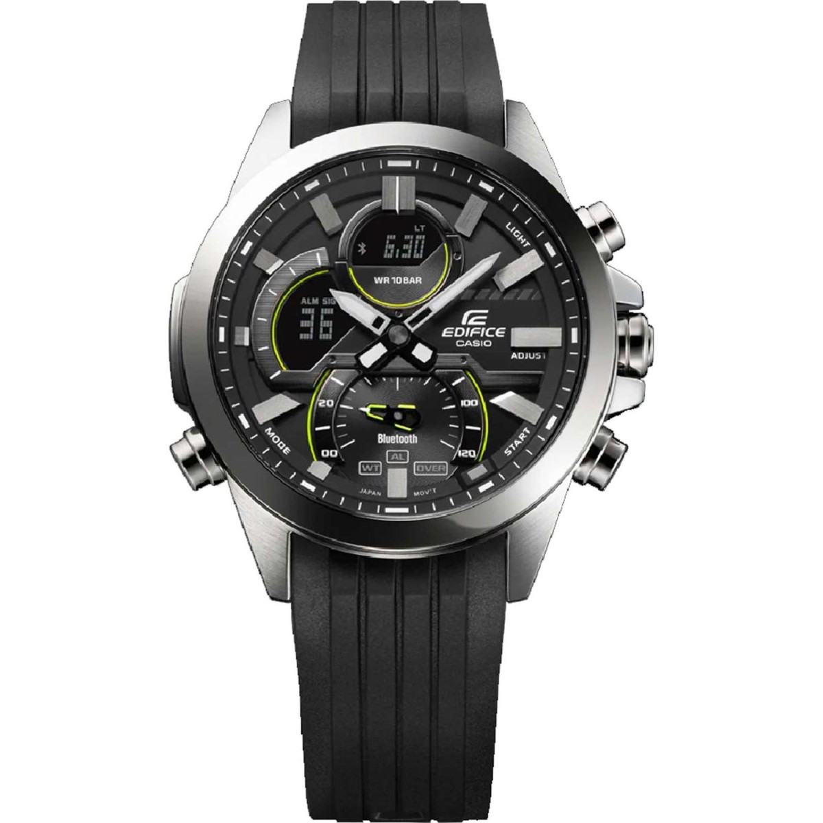 Casio edifice rubber strap watches hotsell