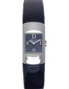 Ρολόι Christian DIOR Με Μαύρο Δερμάτινο Λουράκι D102-100
