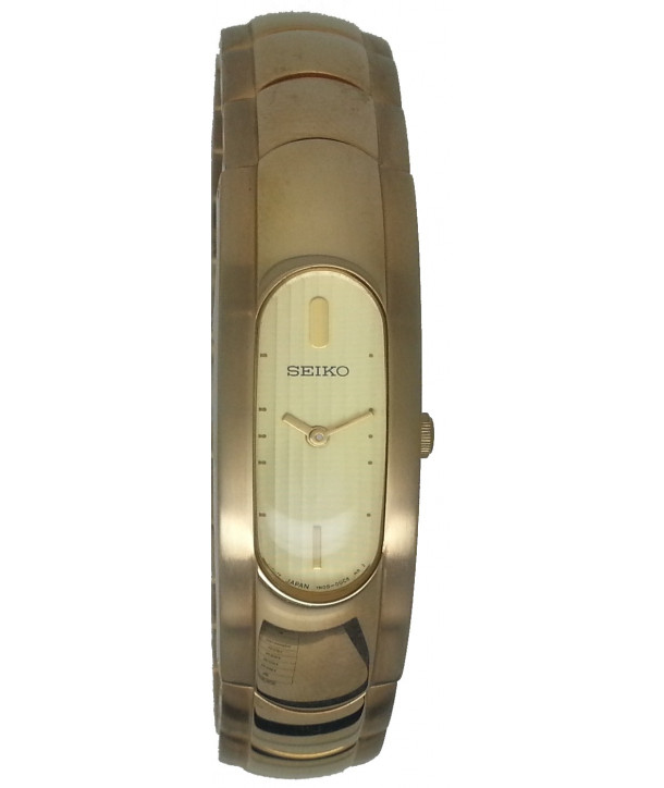 Ρολόι SEIKO Με Χρυσό Ατσάλινο Μπρασελέ W03304