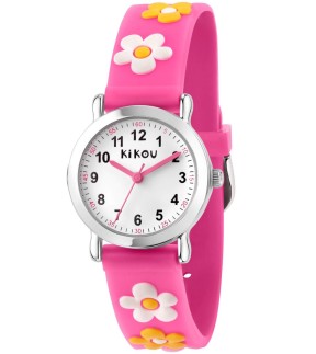 KIKOU Mignon Pink Rubber Strap R4551102503