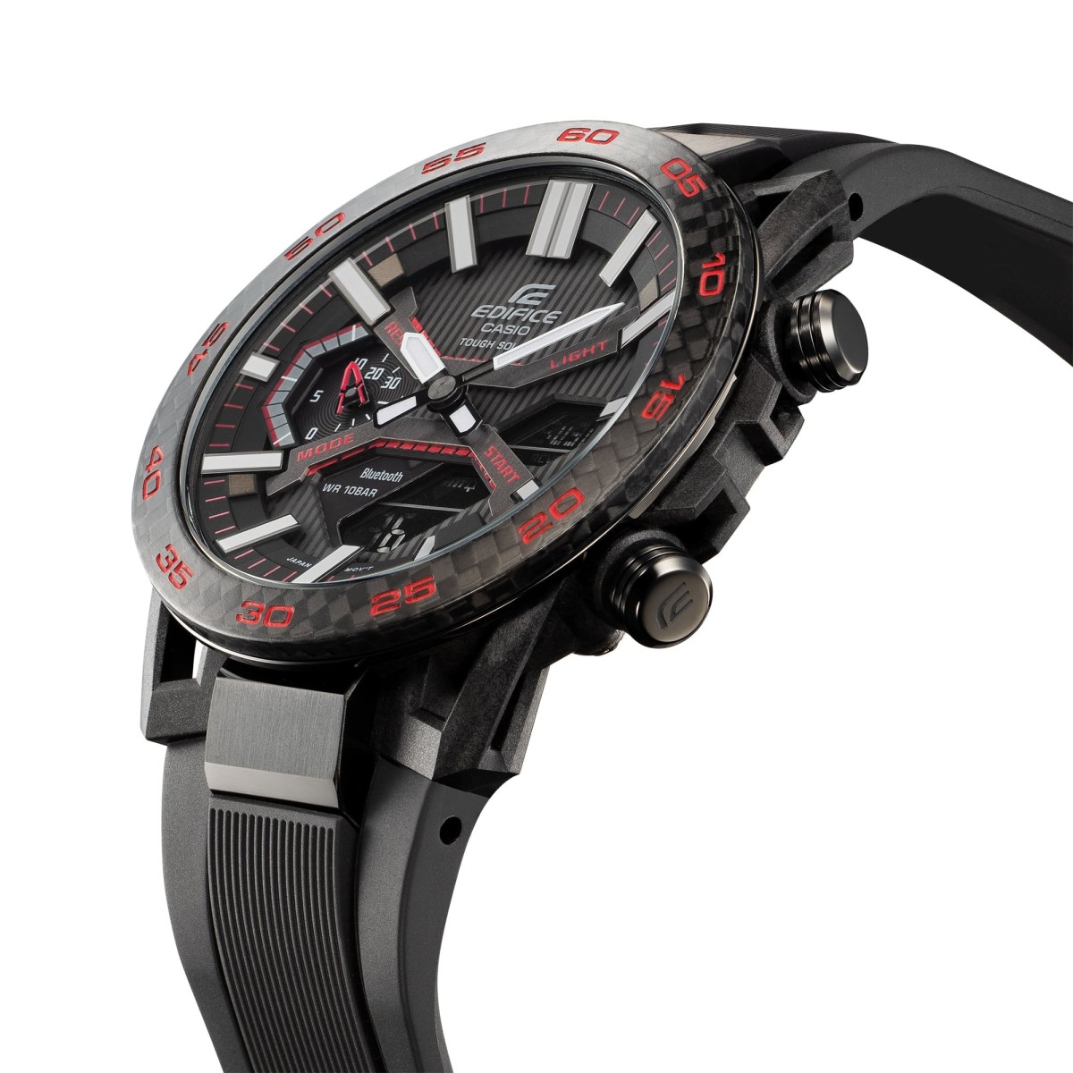 Casio edifice rubber strap watches deals