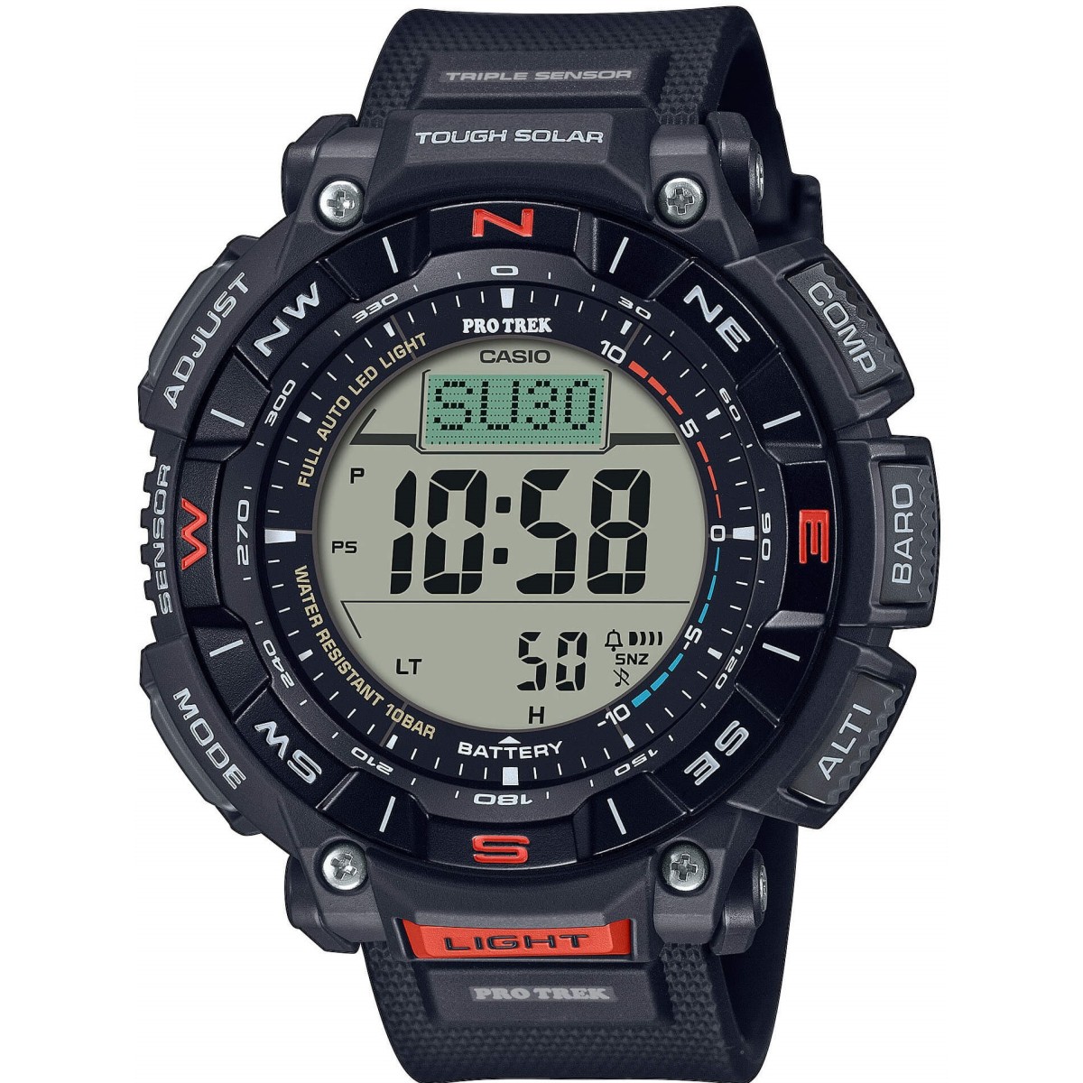 Rubber casio protrek clearance