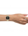 Ρολόι OOZOO Timepieces Με Κίτρινο Χρυσό Ατσάλινο Μπρασελέ C11023