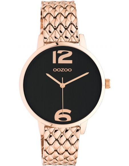 Ρολόι OOZOO Timepieces Με Ροζ Χρυσό Ατσάλινο Μπρασελέ C11024