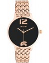 Ρολόι OOZOO Timepieces Με Ροζ Χρυσό Ατσάλινο Μπρασελέ C11024
