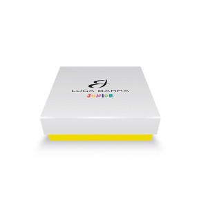 LUCA BARRA Kid Necklace Yellow Gold Stainless Steel JC105