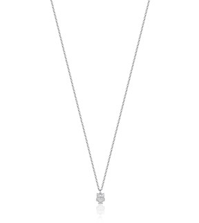LUCA BARRA Kid Necklace Silver Stainless Steel JC112