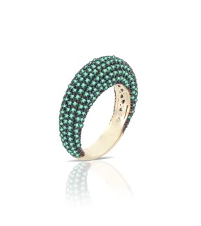 SOGNI Ring Silver 925 With Gold Plating AN086GV
