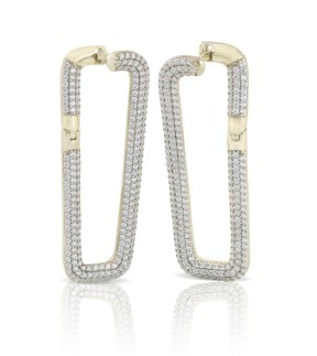 SOGNI Earrings Silver 925 With Yellow Gold Plating OR011GB