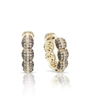 SOGNI Earrings Silver 925 With Yellow Gold Plating OR085GBW