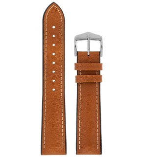 HIRSCH James Brown Leather Strap 20mm 0925002070-20