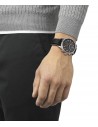Ρολόι TISSOT Chrono XL Με Μαύρο Δερμάτινο Λουράκι T116.617.16.062.00