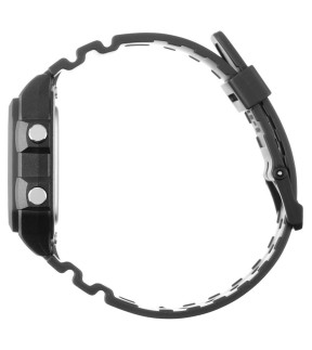 Ρολόι CASIO Collection Με Μαύρο Καουτσούκ Λουράκι AE-1200WH-1AVEF