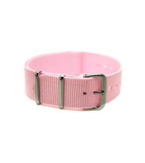 NATO Pink Nylon Strap 20mm